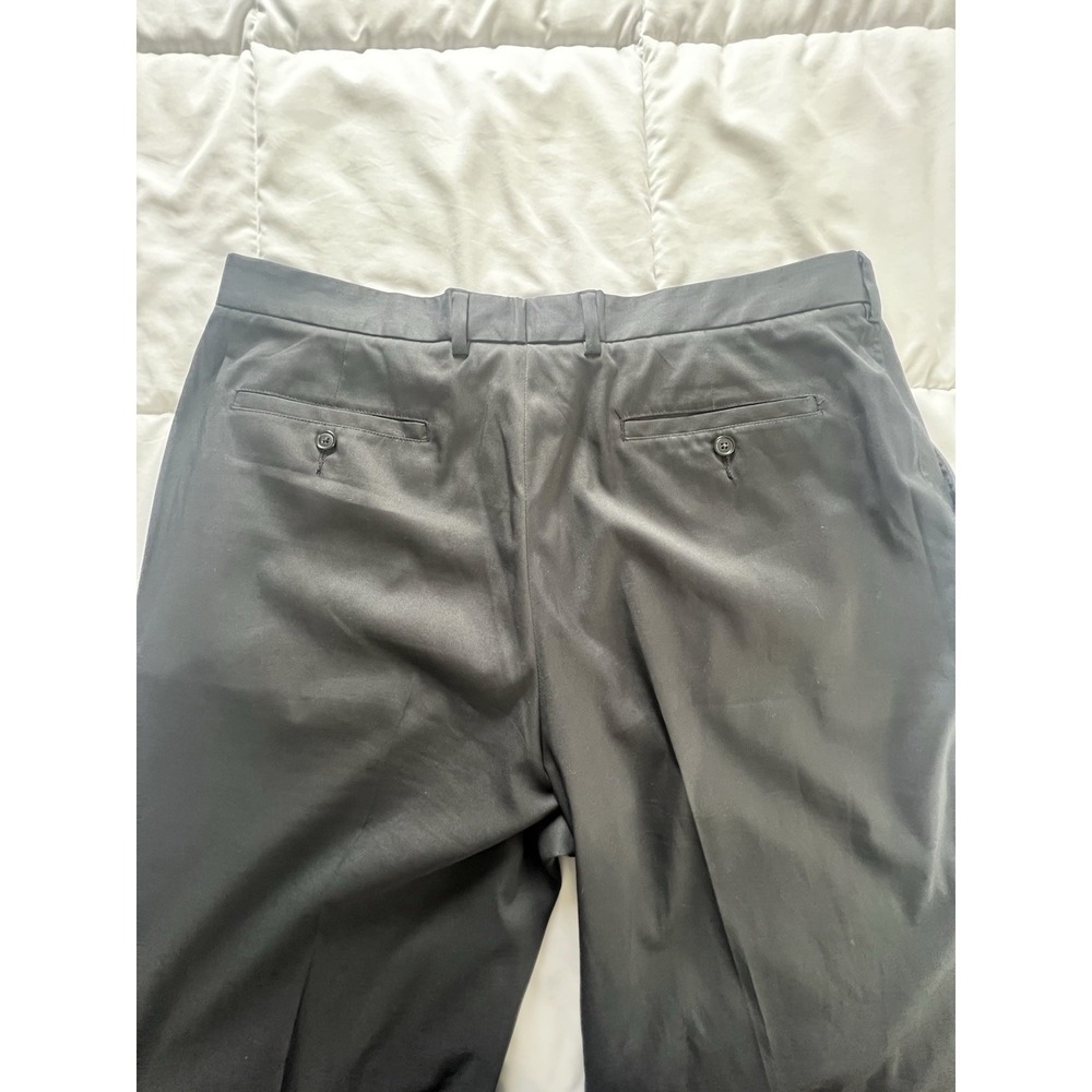 Pebble Beach Performance Golf Pants Mens 40x32 Black Stretch (137) - Picture 9 of 10